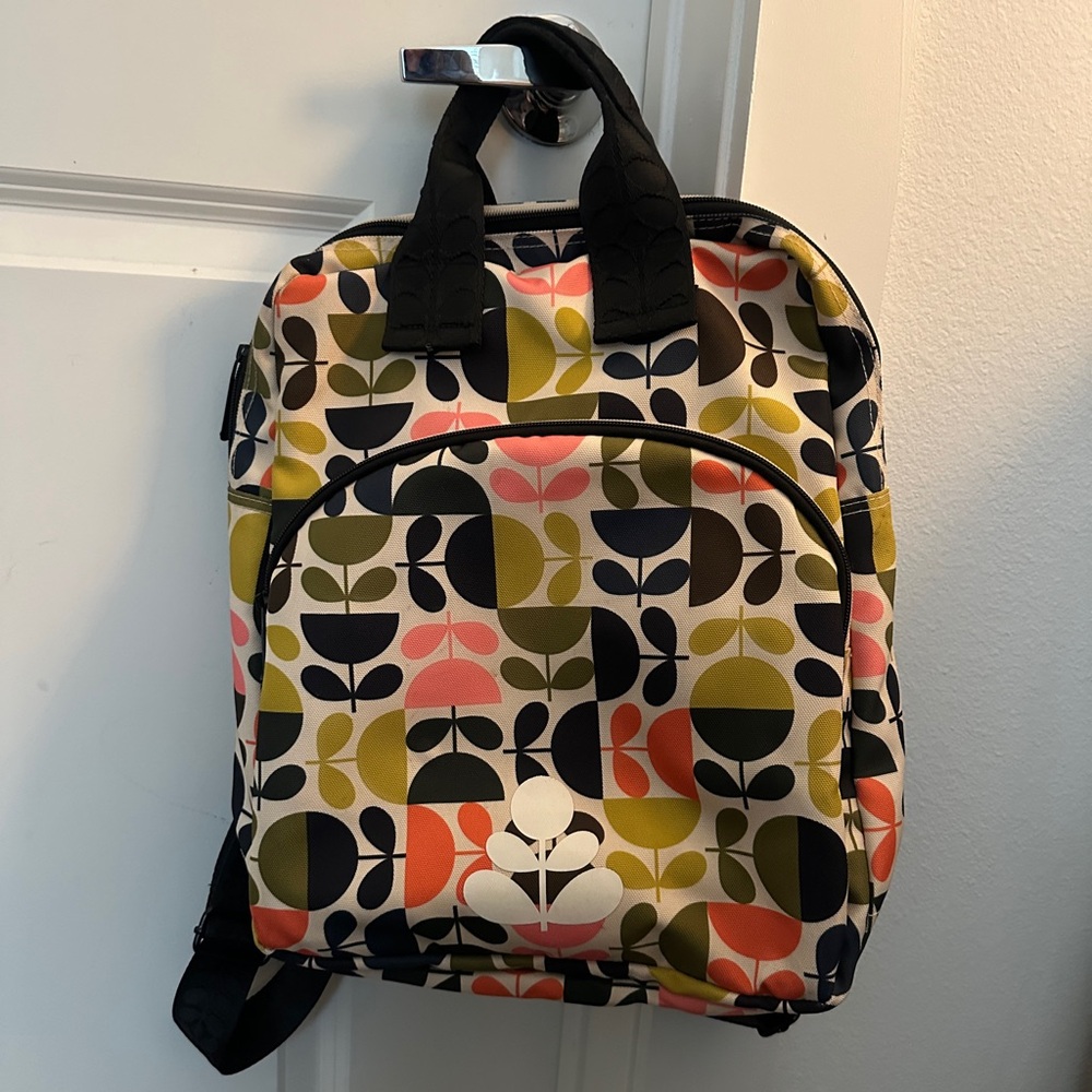 Orla Kiely Arc Backpack - Jigsaw Stem Multi